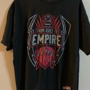 Vintage wwe Roman reigns Tshirt black size xl